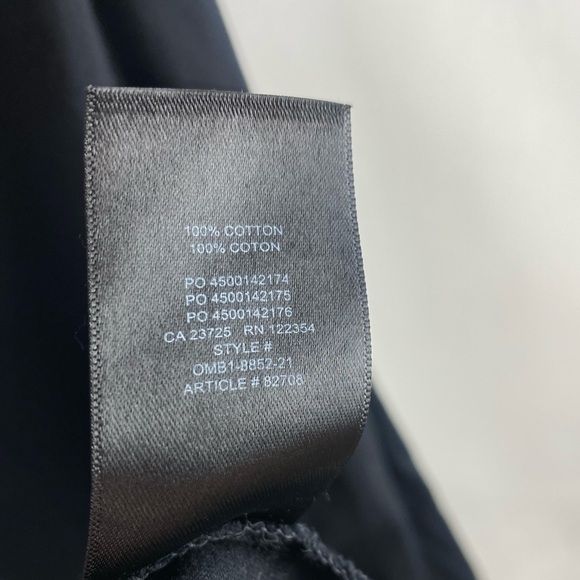 Babaton Aritzia Black Shoulder Pad Tee Shirt Dress Size Medium - Picture 8 of 11